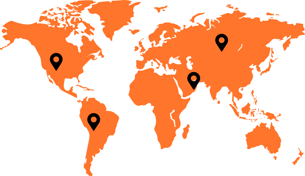 Países em que a Crossman atua